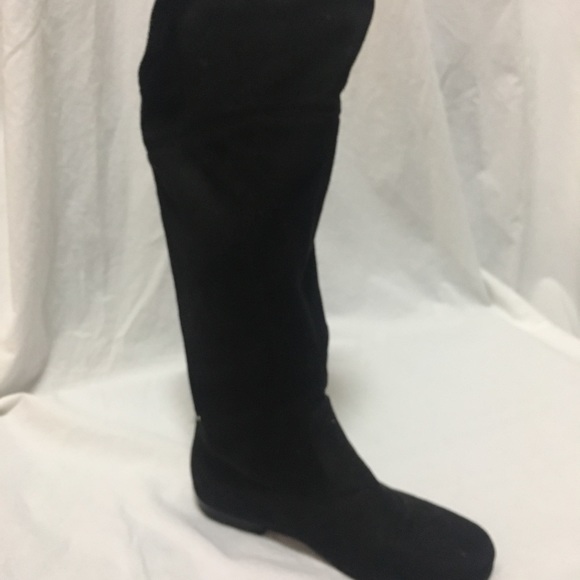 Girls Ivanka Trump Black Stretch Knee-high boots - Picture 2 of 8